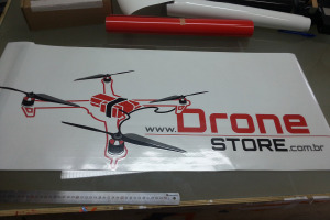 Montagem Recorte - Drone Store